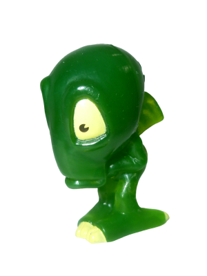 Milma bat - green transparent monster collectible figure Synapse 2011 - Smelly Beasts