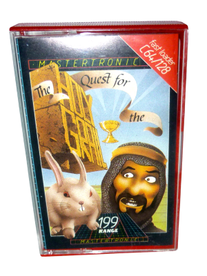 The Quest for the Holy Grail - Cassette / Datasette Mastertronic - Commodore 64 / C64