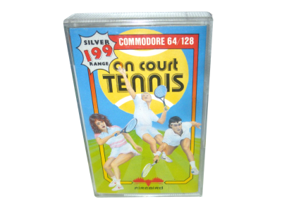 on court tennis - Cassette / Datasette Activision/Firebird - Commodore 64 / C64
