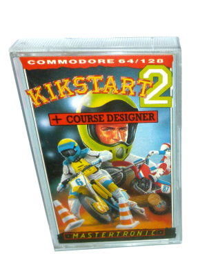 Kikstart 2 - Cassette / Datasette Mastertronic 1987 - Commodore 64 / C64