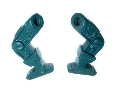 Multi-Bot legs blue - spare parts - Masters of the Universe - 80s accessory