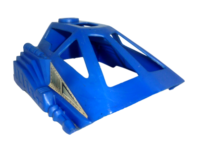 Talon Fighter spare part blue roof - Masters of the Universe - 80s accessory