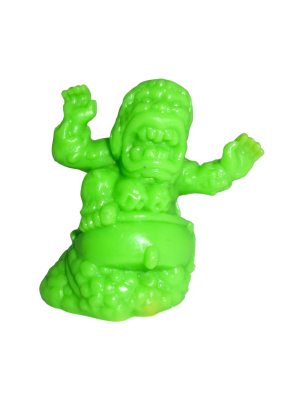 Baba Yaga light green No. 18 - Monster in my Pocket - Series 1 - 90s