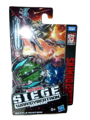 Peteraxadon Battle Masters, Hasbro 2019 - Transformers - Siege War for Cybertron Trilogy