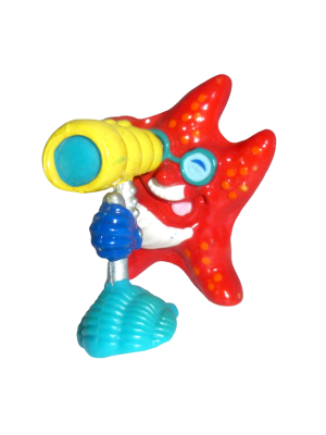 Starfish with binoculars figure - Surprise egg figure