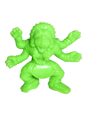 Kali light green defective No. 19 - Monster in my Pocket - Series 1 - 90s