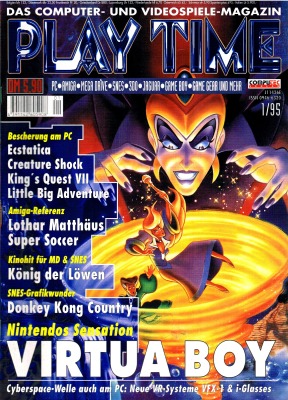Play Time - Das Computer- und Videospiele-Magazin - Ausgabe 1/95 1995