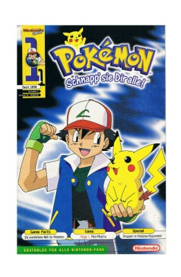 September 1999 - Nr.1 - Club Nintendo Special - Pokemon Schnapp sie dir alle