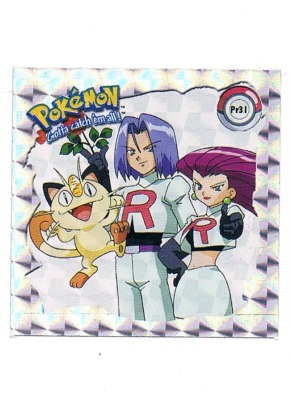 Sticker No Pr31 - Pokemon - Series 1 - Nintendo / Artbox 1999
