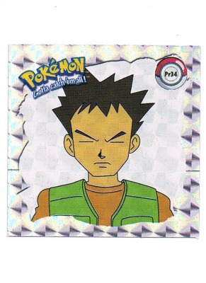 Sticker No. Pr34 - Pokemon - Series 1 - Nintendo / Artbox 1999