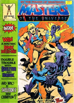 By the Power of grayskull - No 2 - Masters of the Universe - 80s Comic