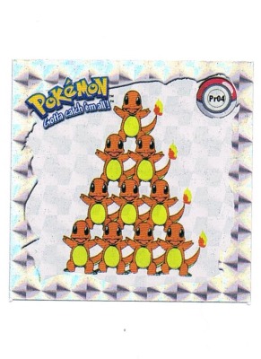 Sticker No. Pr04 - Pokemon - Series 1 - Nintendo / Artbox 1999