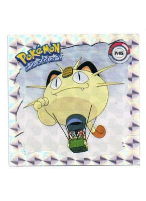 Sticker No Pr05 - Pokemon - Series 1 - Nintendo / Artbox 1999