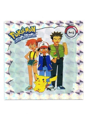 Sticker No Pr12 - Pokemon - Series 1 - Nintendo / Artbox 1999