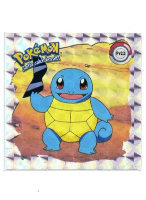 Sticker No Pr22 - Pokemon - Series 1 - Nintendo / Artbox 1999