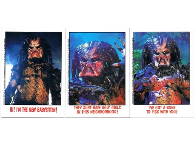 Predator - Fright Flicks / Topps - 80er Trading Cards