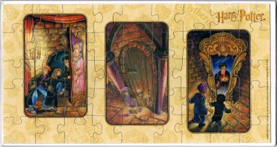 Harry Potter - obd Puzzle Card Warner Bros 2001
