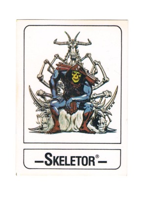 Wonder Trading Card - Skeletor - Masters of the Universe