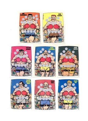 Punch Out - 8x Rubbelkarte - Nintendo Game Pack Serie 1