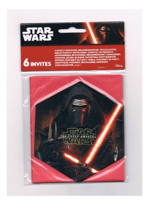 Star Wars - the force awakens - Einladungskarten