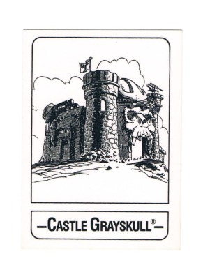 Wonder Trading Card - Castle Grayskull - Masters of the Universe