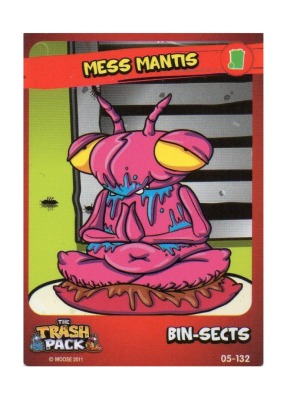 Mess Mantis / Bin-Sects - The Trash Pack Trading Cards - Series 2