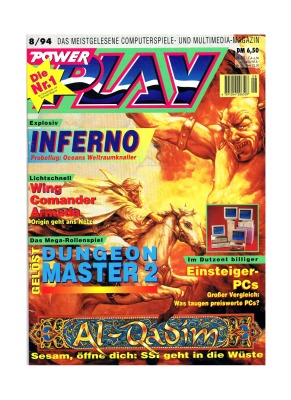 Power Play 8/94 1994 incomplete - Magazin / Heft