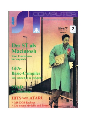ST Computer - Februar 87 - Die Fachzeitschrift für Atari ST Anwender 1987