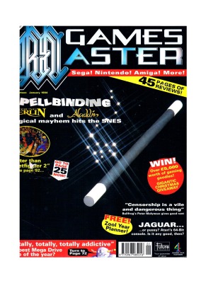 Games Master - January 1994 - magazine / booklet