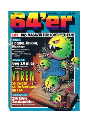 64er Magazine / booklet - issue 3/89 1989