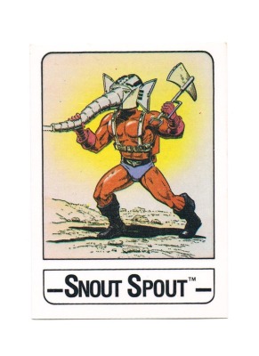 Wonder Trading Card - Snout Spout - Masters of the Universe