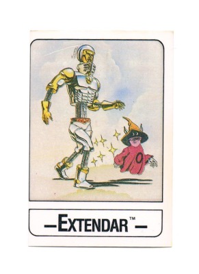 Wonder Trading Card - Extendar - Masters of the Universe - 80er Merchandise