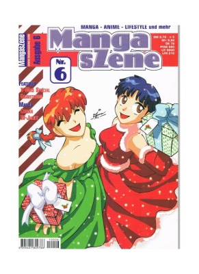 Manga sZene Magazin Nr6 - Anime &amp; Manga Hefte / Magazin