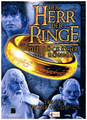 Der Herr der Ringe - Die Rückkehr des Königs - Stickeralbum empty Merlin