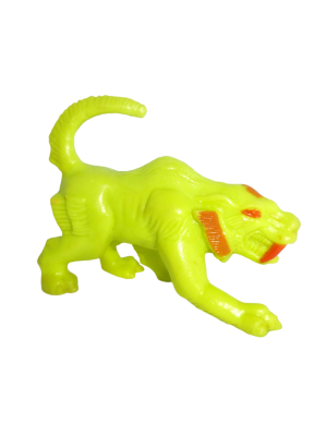 Sabre-Tooth Tiger gelbgrün Nr. 157 - Monster in my Pocket - Serie 6