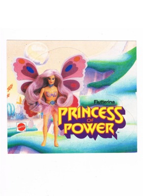 Flutterina Sticker - Princess Of Power / She-Ra - 80er Merchandise