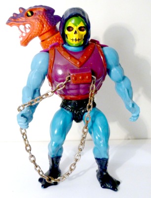 Masters of the Universe - Dragon Blaster Skeletor - He-Man MOTU 80er - Vintage Figur von Mattel aus