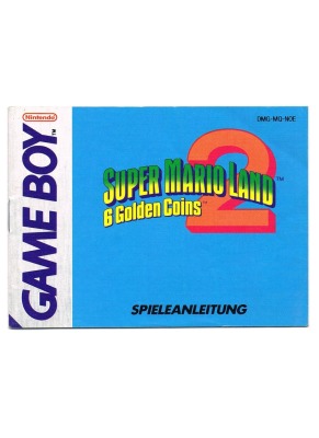 Super Mario Land 2 - Bedienungsanleitung / Spielanleitung - Nintendo Game Boy