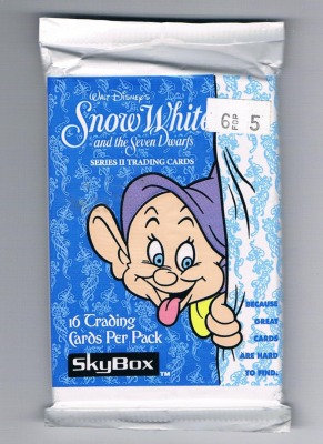 1x Trading Cards Packung - Snow white and the seven dwarfs