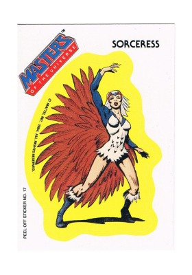 Sorceress Sticker von Topps - Masters of the Universe
