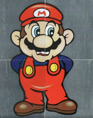 Super Mario Bros - Sticker - Nintendo Official Sticker Album Merlin 1992