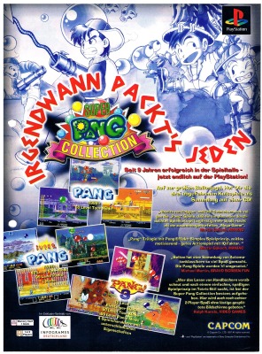 Super Pang - advertising page 1997 PlayStation 1/PSX
