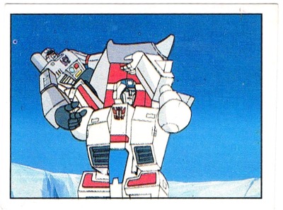 Panini Sticker No. 162 - The Transformers 1986