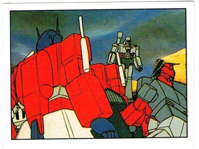 Panini Sticker No. 185 - The Transformers 1986
