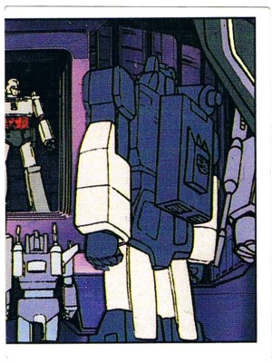Panini Sticker No. 189 - The Transformers 1986