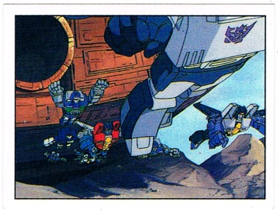 Panini Sticker No. 21 - The Transformers 1986