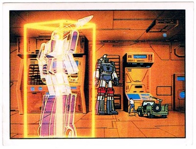 Panini Sticker No. 32 - The Transformers 1986