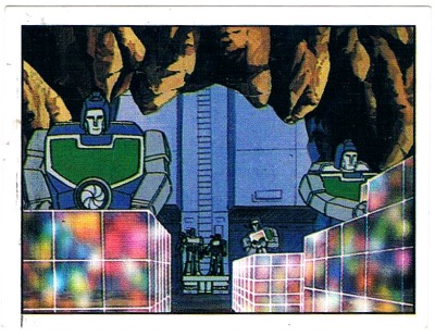 Panini Sticker No. 38 - The Transformers 1986