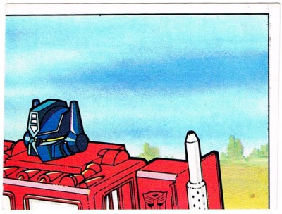 Panini Sticker No. 45 - The Transformers 1986