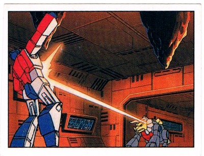 Panini Sticker No. 60 - The Transformers 1986